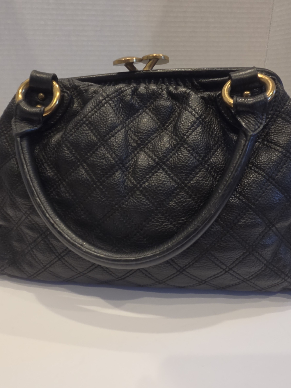 The ICONIC Original Marc Jacobs STAM Bag Black Quilted Leather - Picture 2 of 13